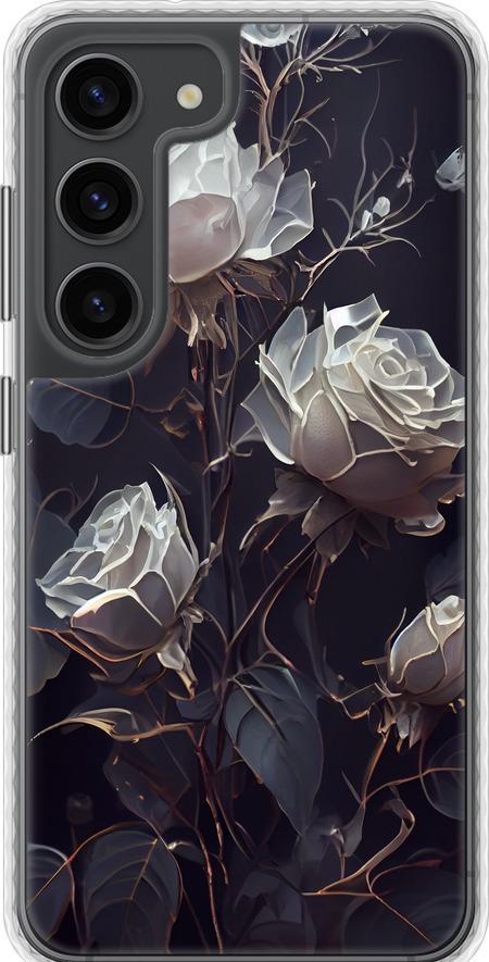 Чехол на Samsung Galaxy S23 Розы 2 (5550pc-2907-42517) Чехол на Samsung Galaxy S23 Розы 2 (5550pc-2907-42517)