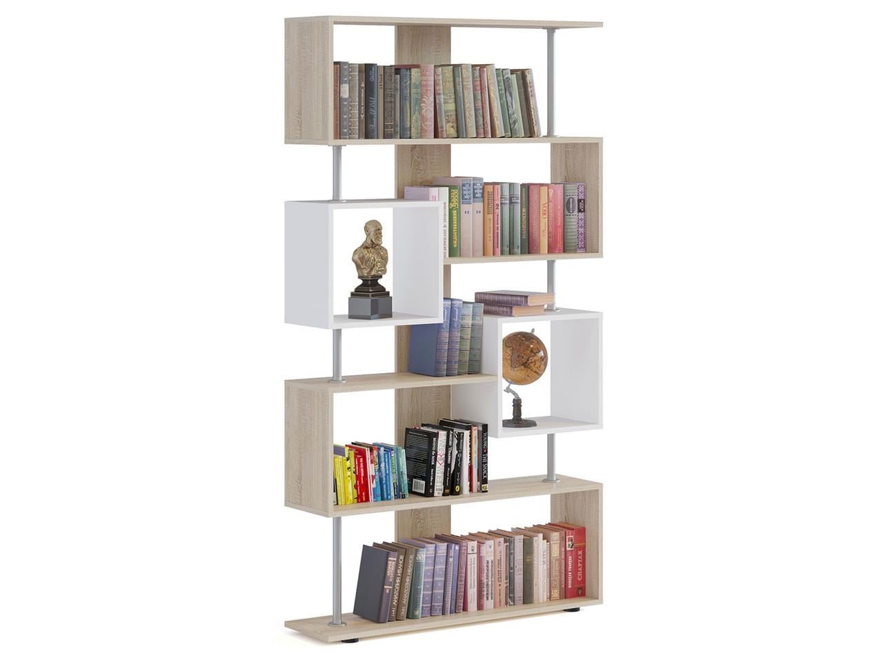 Стелаж Xshelf-2/1 Дуб Сонома/Білий (3017527359)