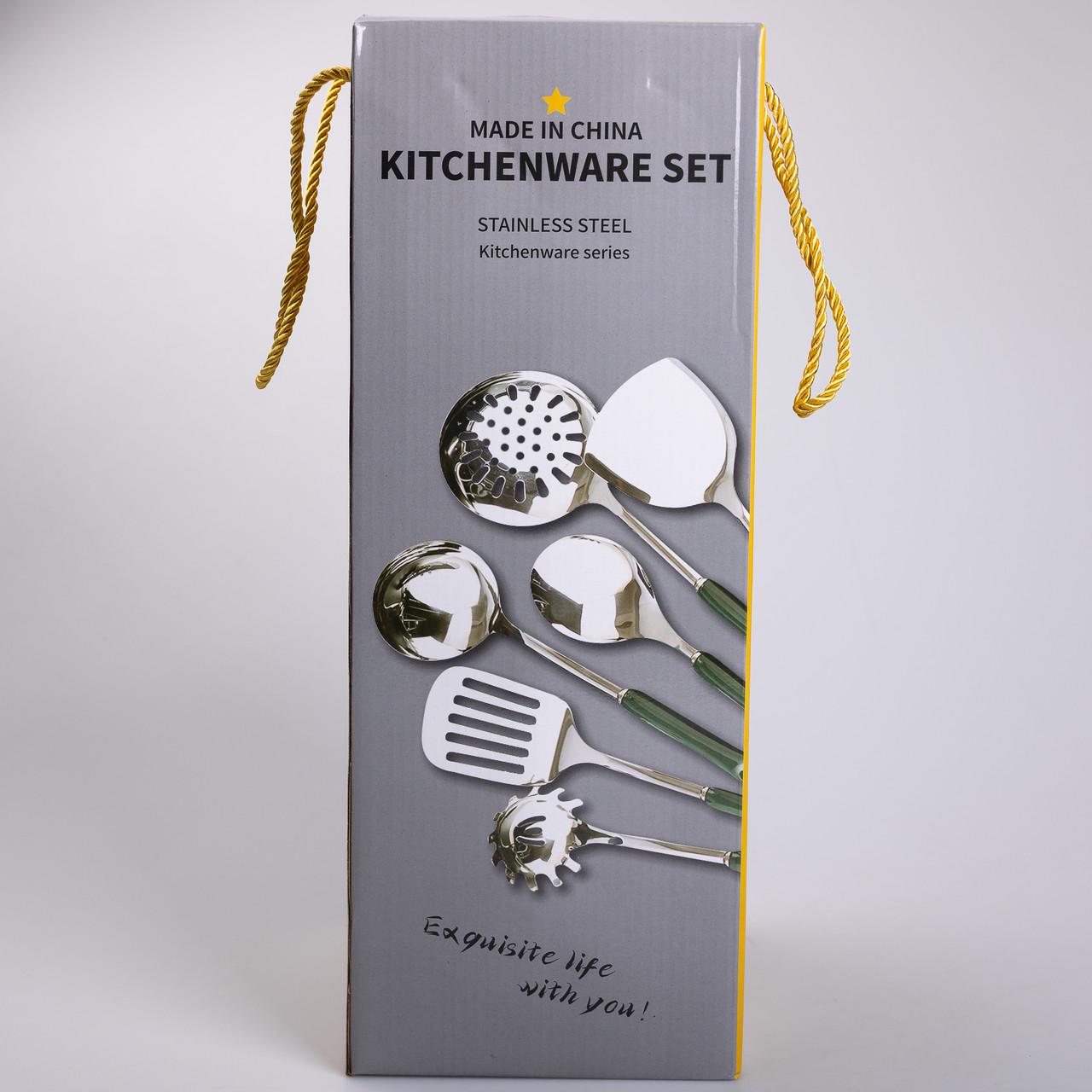 Набор кухонных принадлежностей с керамической ручкой на подставке 6 шт. (HP-20-7) - фото 7 Набор кухонных принадлежностей с керамической ручкой на подставке 6 шт. (HP-20-7) - фото 7