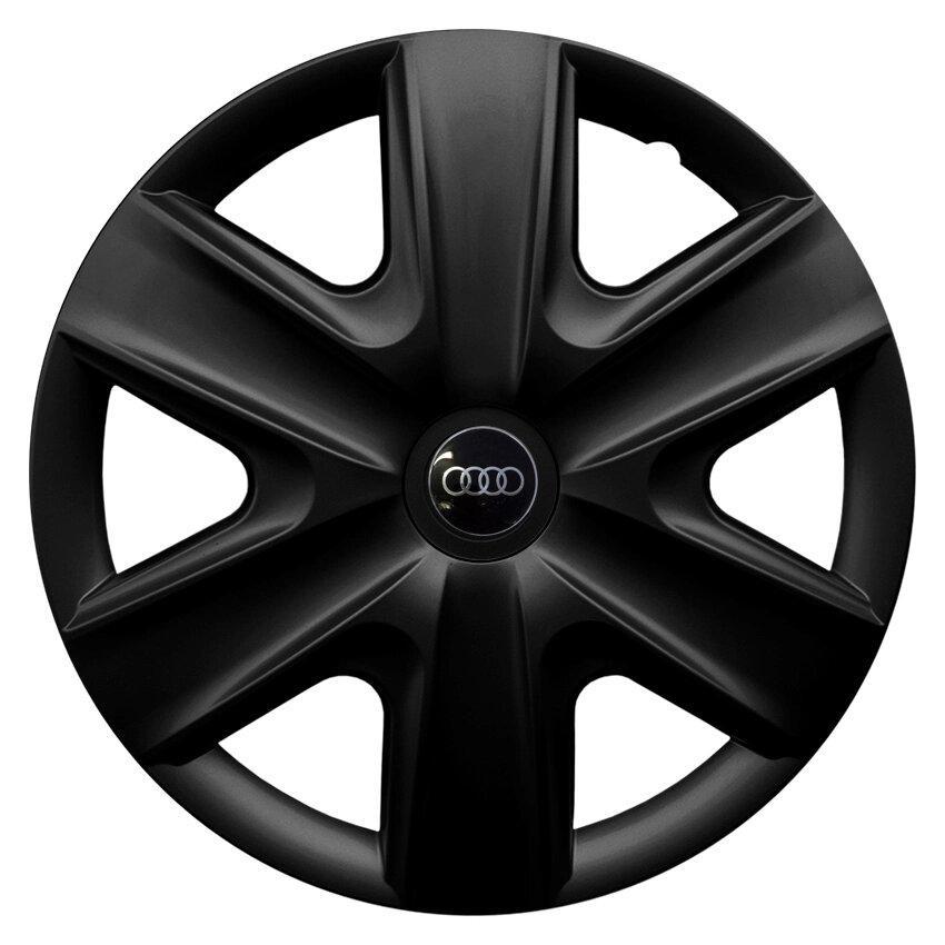 Комплект колпаков JAWOPLAST Hexan R16 для Audi 4 шт. Black (28434961)