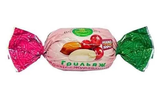 Конфеты Amanti Грильяж Арахис/Журалина 1 кг (233621)