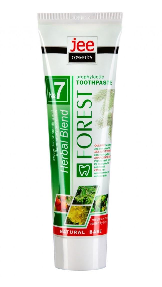 Зубная паста Jee Cosmetics Лесная Лечебный сбор №7 100 мл