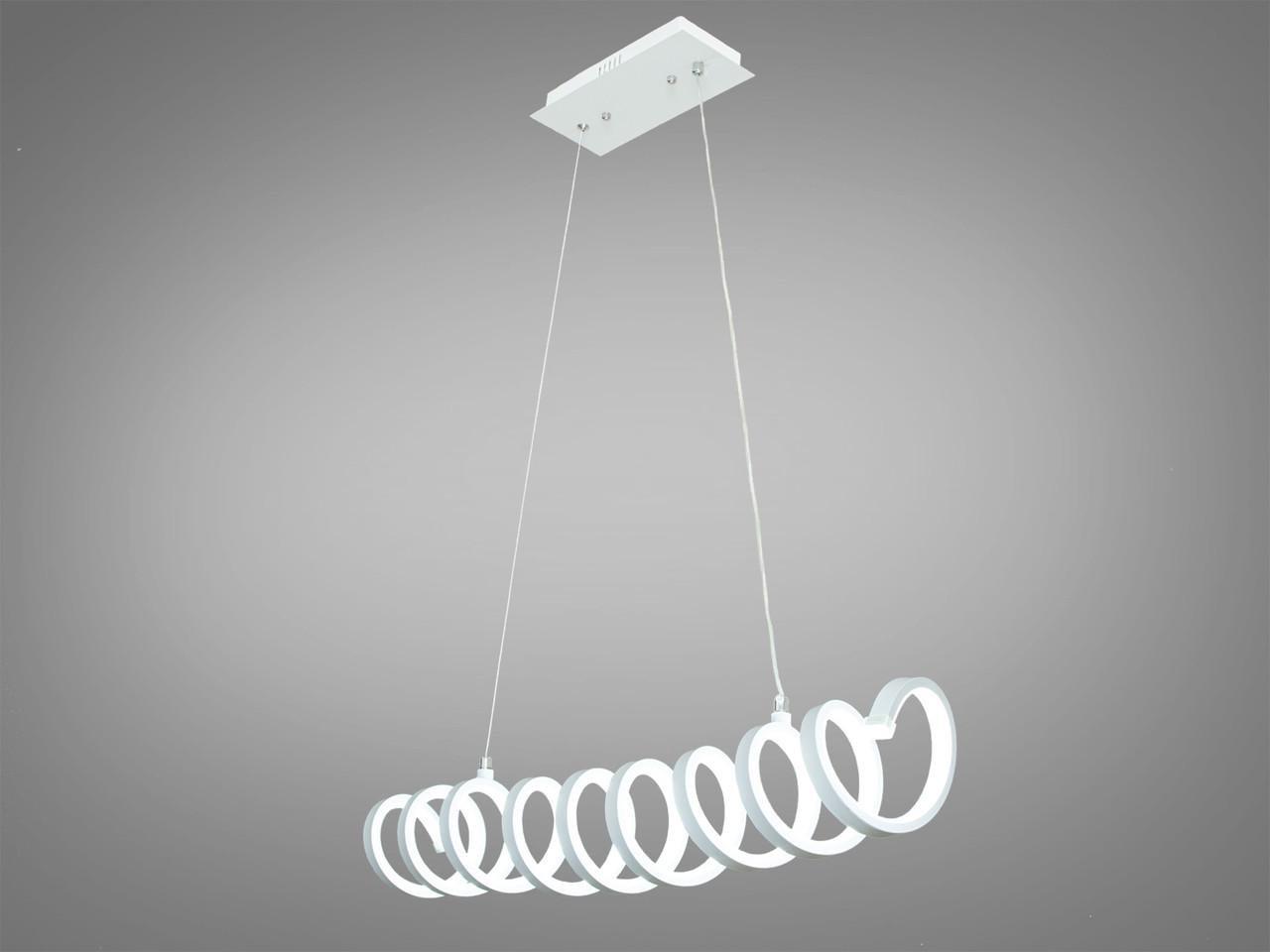 Люстра LED 6598P-B WH (2437589099)