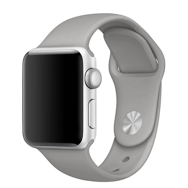 Ремінець силіконовий Sport Band для Apple Watch 42/44/45/49 мм Stone (212-00640)