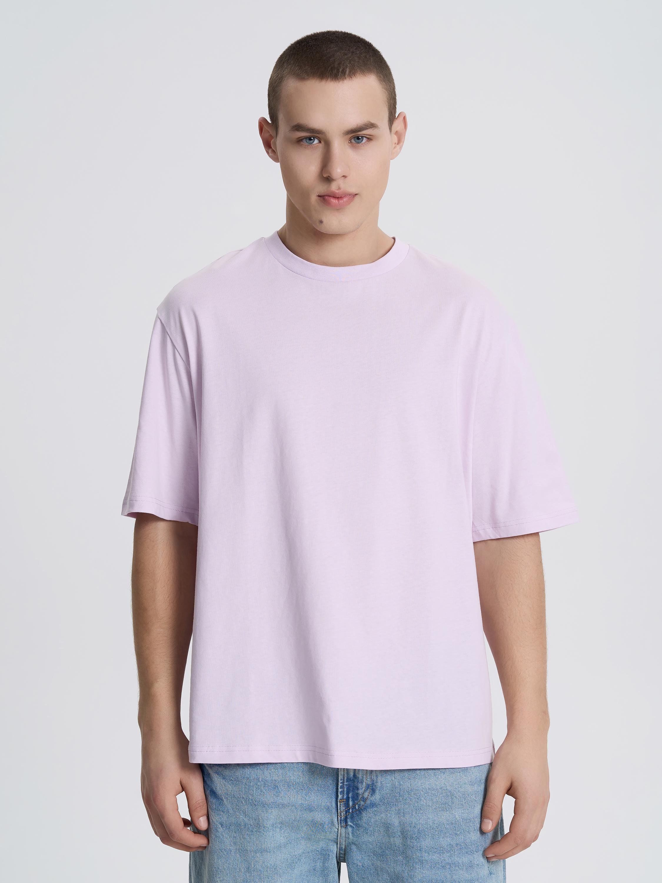 Футболка мужская ROZA 230926 M Лавандовый (4824005722165) - фото 1 Футболка мужская ROZA 230926 M Лавандовый (4824005722165) - фото 1
