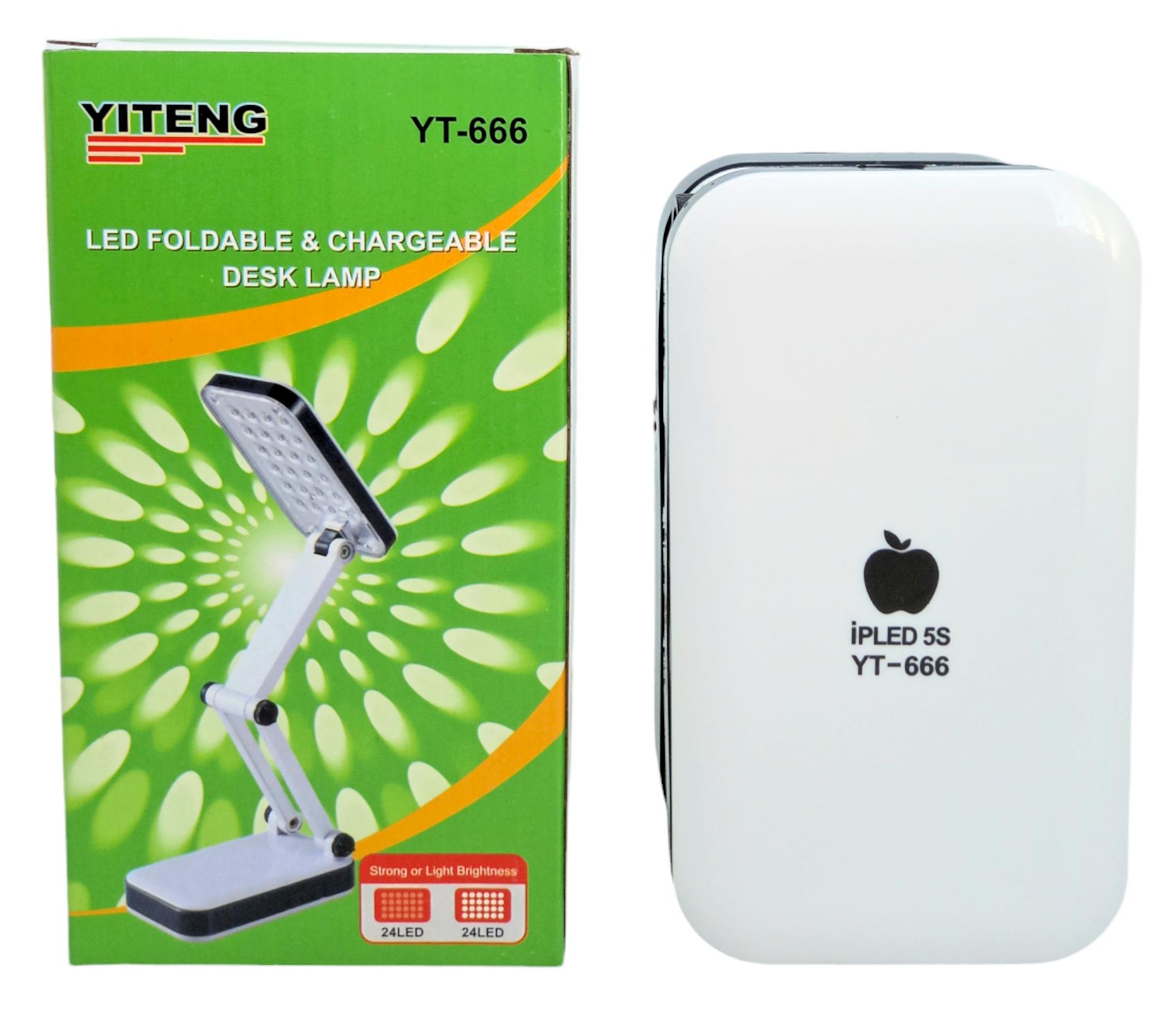 Лампа настільна YT-666 LED USB акумуляторна Білиий (30651603) - фото 8