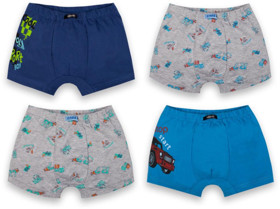 Трусы-шорты детские хлопковые для мальчика Gabbi SHM-20-35 128-134 см (12705)