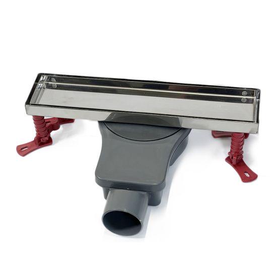 Душевой канал Neo gala tile insert горизонтальный с двойным затвором поворотный сифон решетка под плитку 30 см