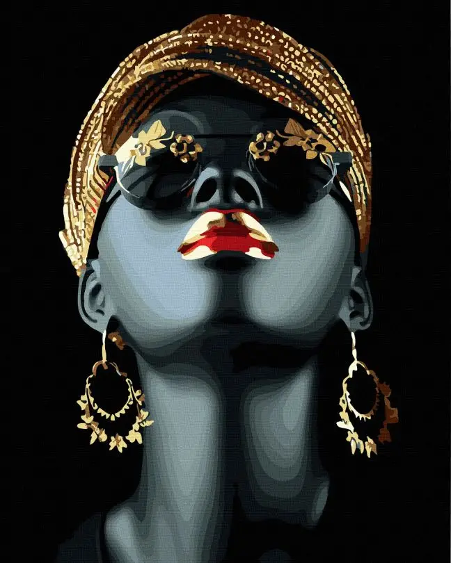 Картина за номерами Brushme Золоті прикраси 40x50 см без коробки (JX1120) Картина за номерами Brushme Золоті прикраси 40x50 см без коробки (JX1120)