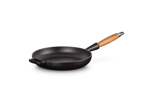 Сковорода Le Creuset Signature з дерев'яною ручкою 26 см Black (20258260000422) - фото 4