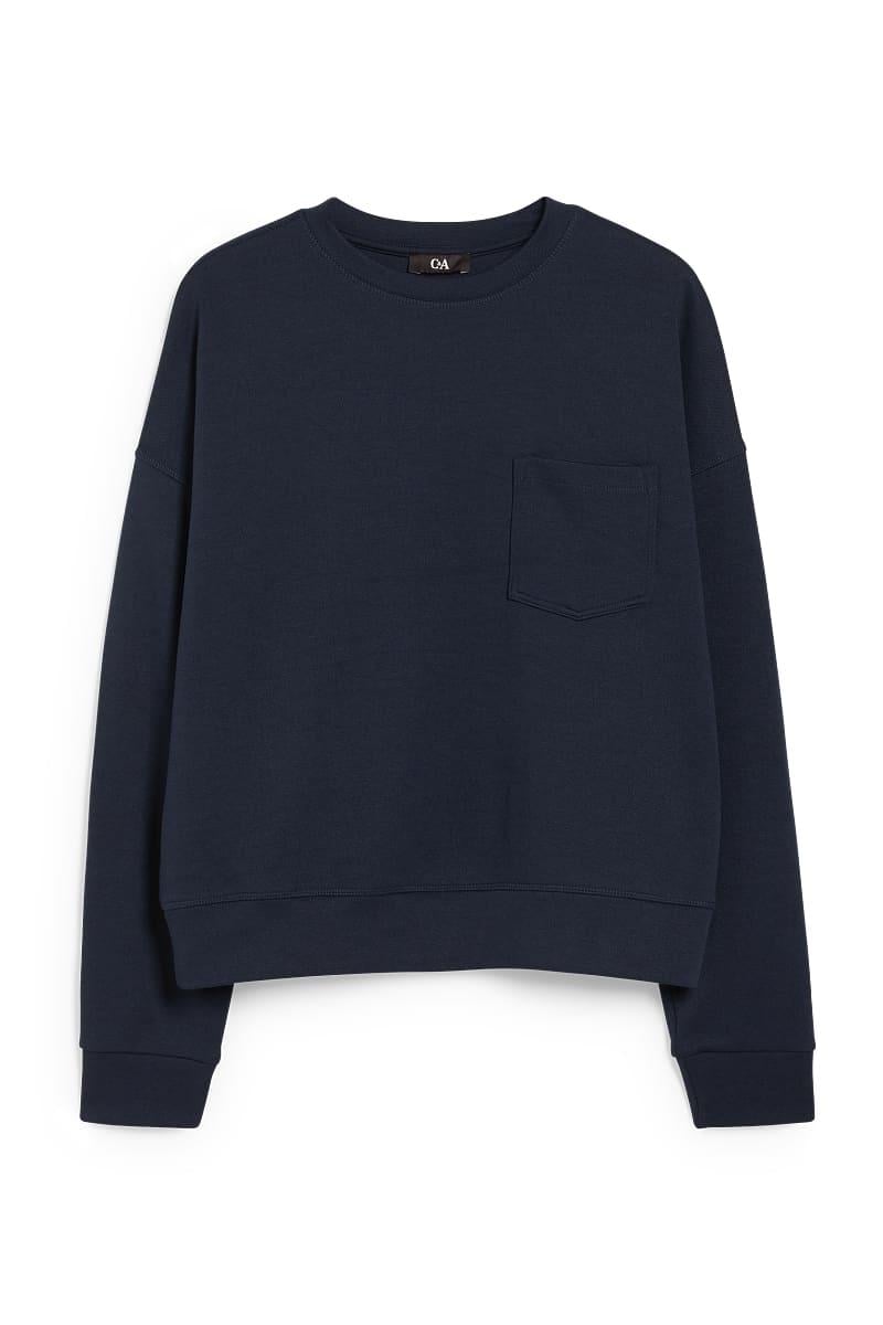 Світшот C&A XS Темно-синій (643012191398)