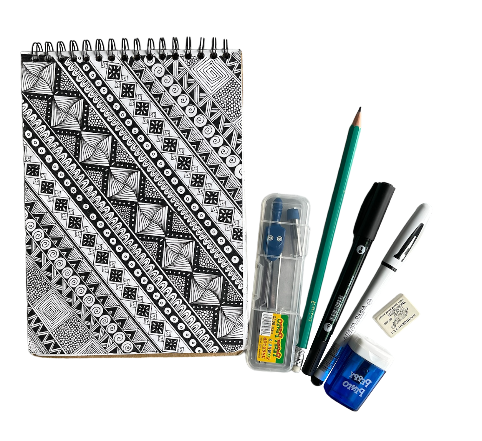 Дудлінг набір для малювання антистрес (2472833438)