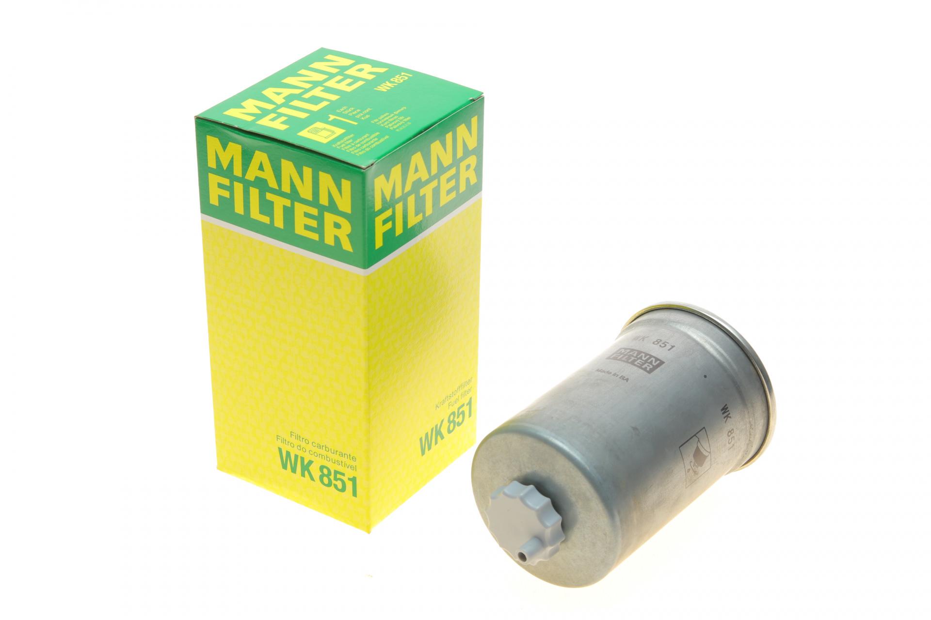 Фильтр топливный Mann-Filter для Ford Galaxy 1,9TDI 95-06 (WK 851)