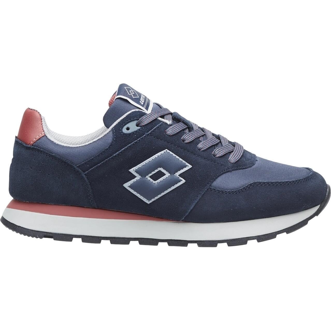 Кросівки Lotto TRAINER AMF II SUE/NY р. EU-42 Темно-синьо-червоний (222902/DM6)