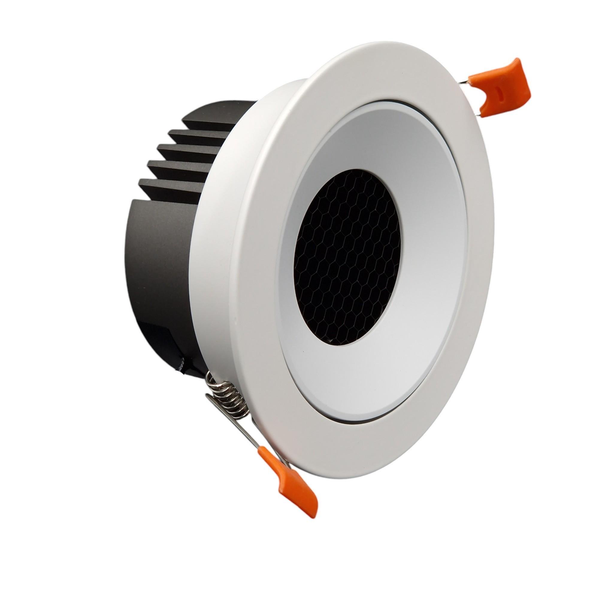 Светильник точечный врезной Light Club 12 Вт 4000 К honeycomb Белый (LTR-304B1 sota-12-4-W) - фото 5 Светильник точечный врезной Light Club 12 Вт 4000 К honeycomb Белый (LTR-304B1 sota-12-4-W) - фото 5