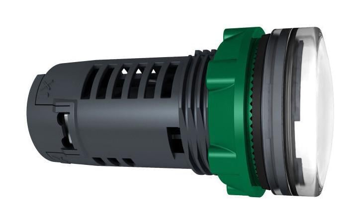 Лампа сигнальная Schneider Electric Harmony XB5 22 мм LED 24 V AC/DC Белый (XB5EVB1)
