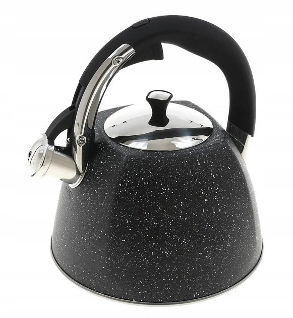 Чайник со свистком Edenberg EB-3541 из нержавеющей стали 3 л Черный (57-46-EB-3541-2)
