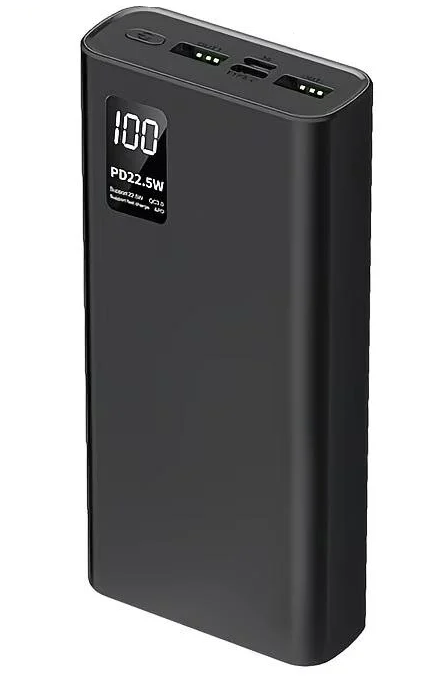 Повербанк с быстрой зарядкой 20000 mAh 22,5W для iPhone/Android