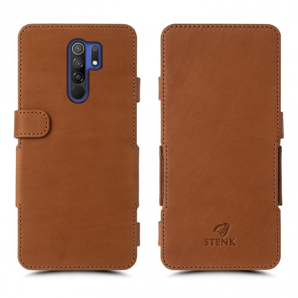 Чехол книжка Stenk Prime для Xiaomi Redmi 9 Camel (66894)