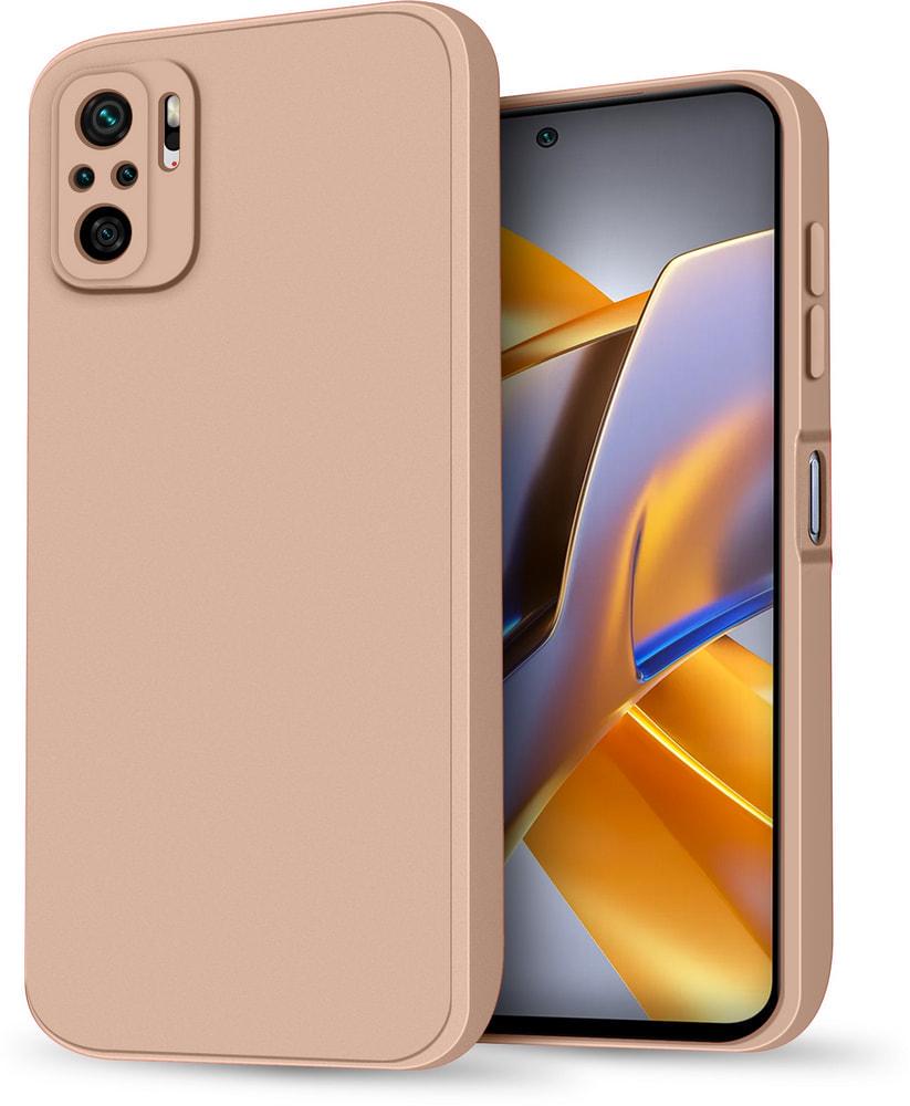 Силиконовый чехол HardCorner Xiaomi Poco M5s (с микрофиброй) Powdery (34849-0C)