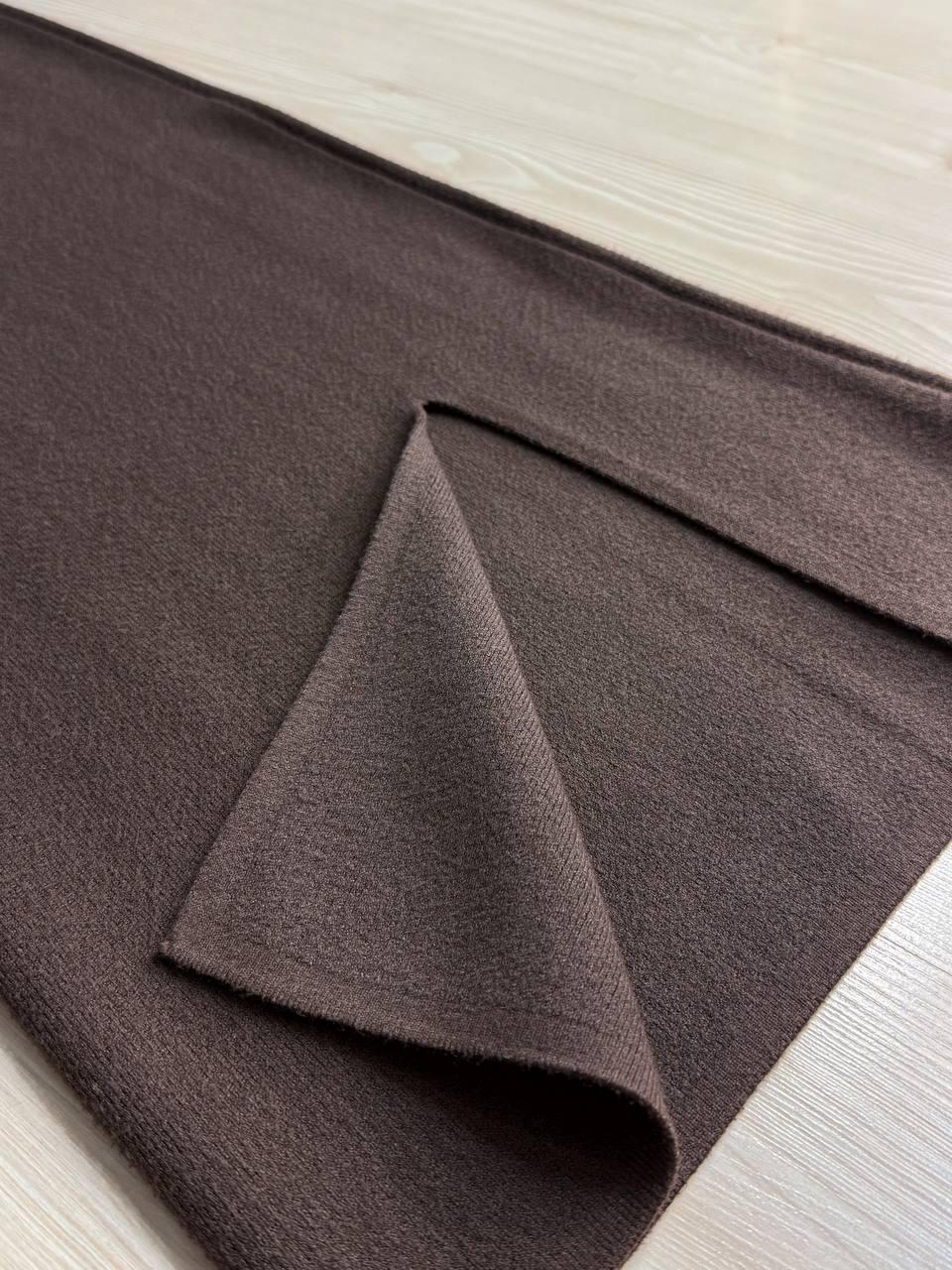 Спідниця жіноча MY FASHION 6808-80 в’язана з розрізом середня довжина One Size Коричневий (5789) - фото 9