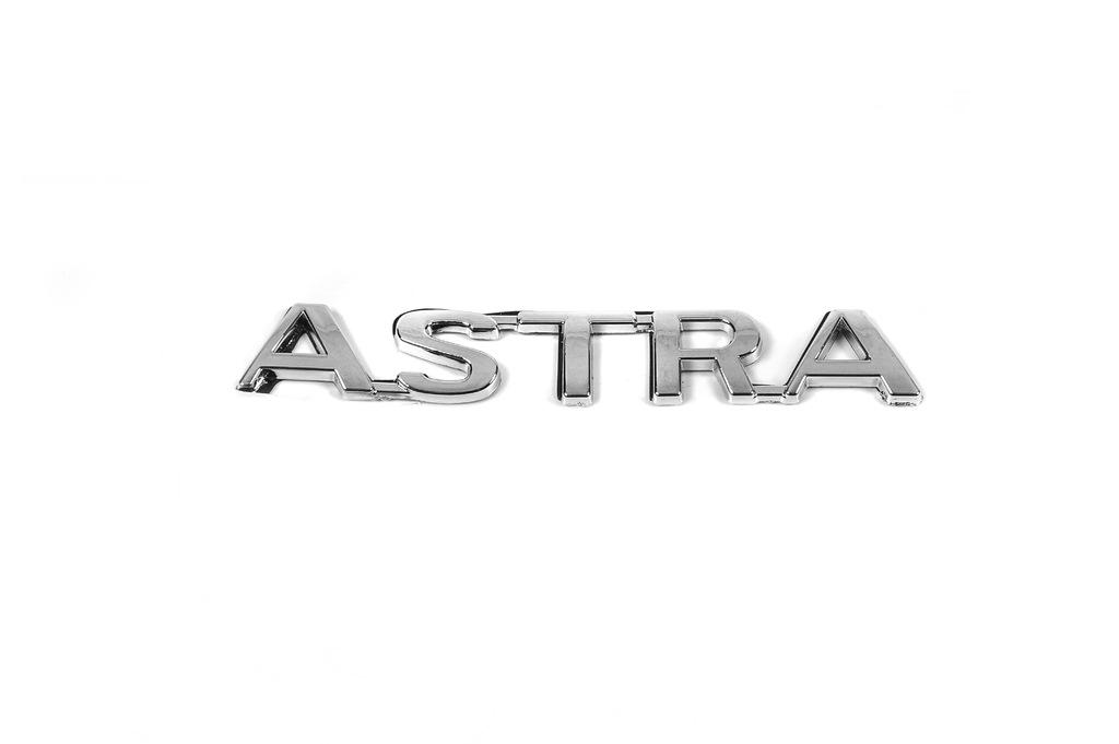 Надпись Astra Davs Auto для Opel Astra G classic 1998-2012 гг. abs-пластик Хром