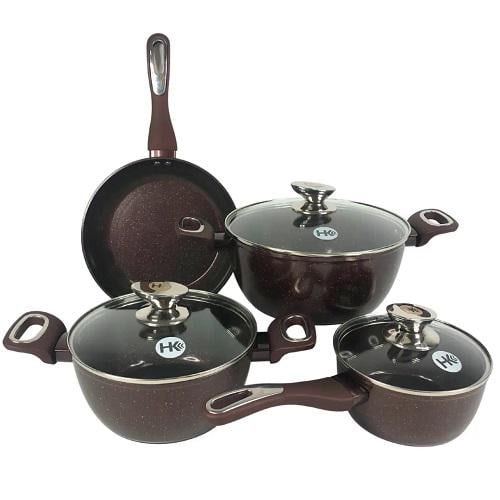 Набор посуды Higher Kitchen HK-314 с гранитным антипригарным покрытием (10177835)