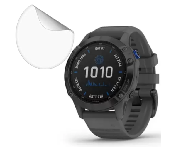 Пленка противоударная гидрогелевая Hydrogel Film для Garmin Fenix 6 Pro 6 шт. Transparent Пленка противоударная гидрогелевая Hydrogel Film для Garmin Fenix 6 Pro 6 шт. Transparent