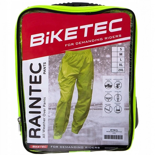 Мотоштани дощові Biketec XXL Green