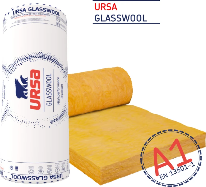 Минеральная вата URSA DF 45 50 мм 17,5 м² 1,25х7 м 2 шт. (DF45_50) - фото 5