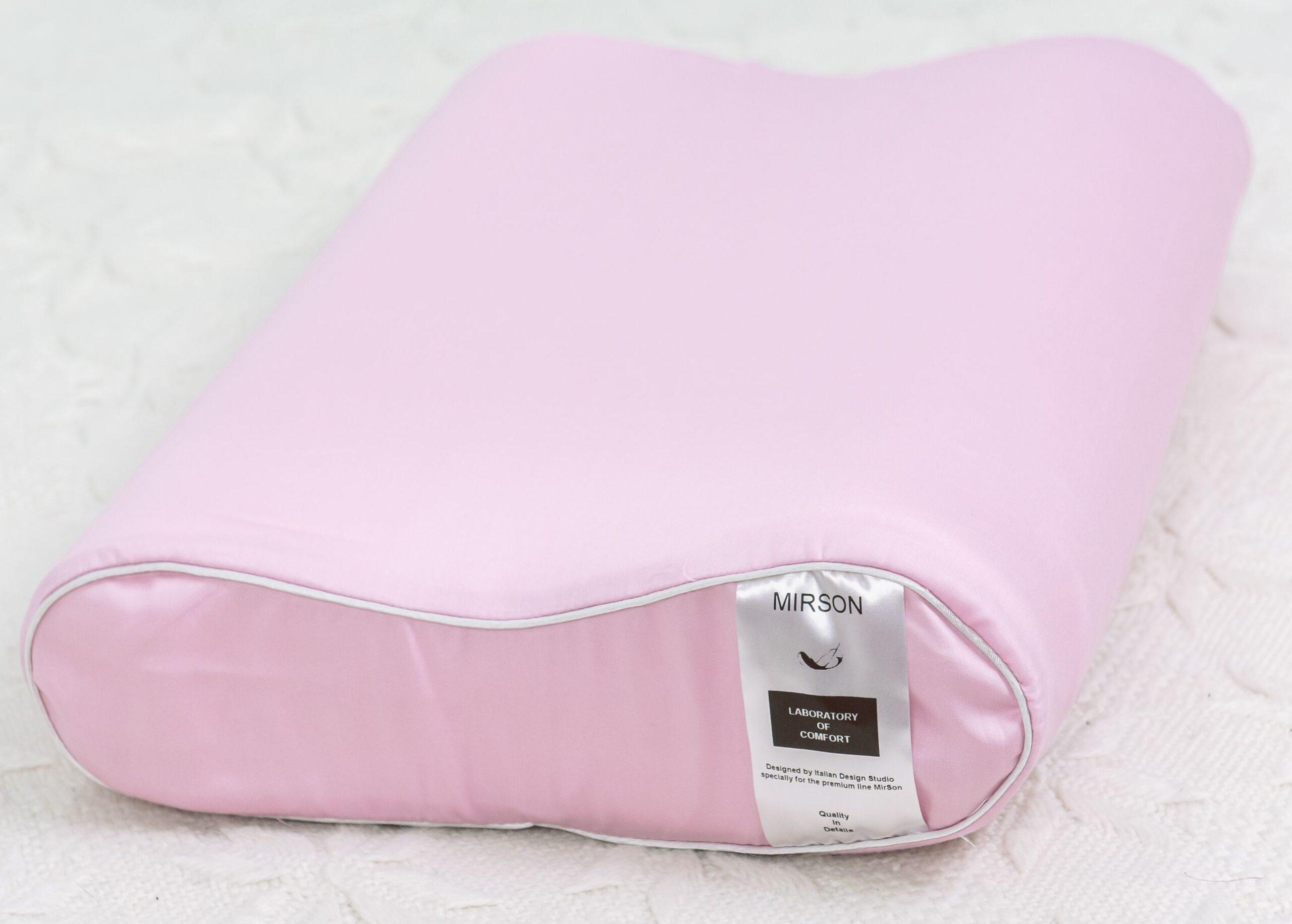 Подушка ортопедична MirSon №6096 Delicate satin Laura 49х32х10,5 см (2200003262506)