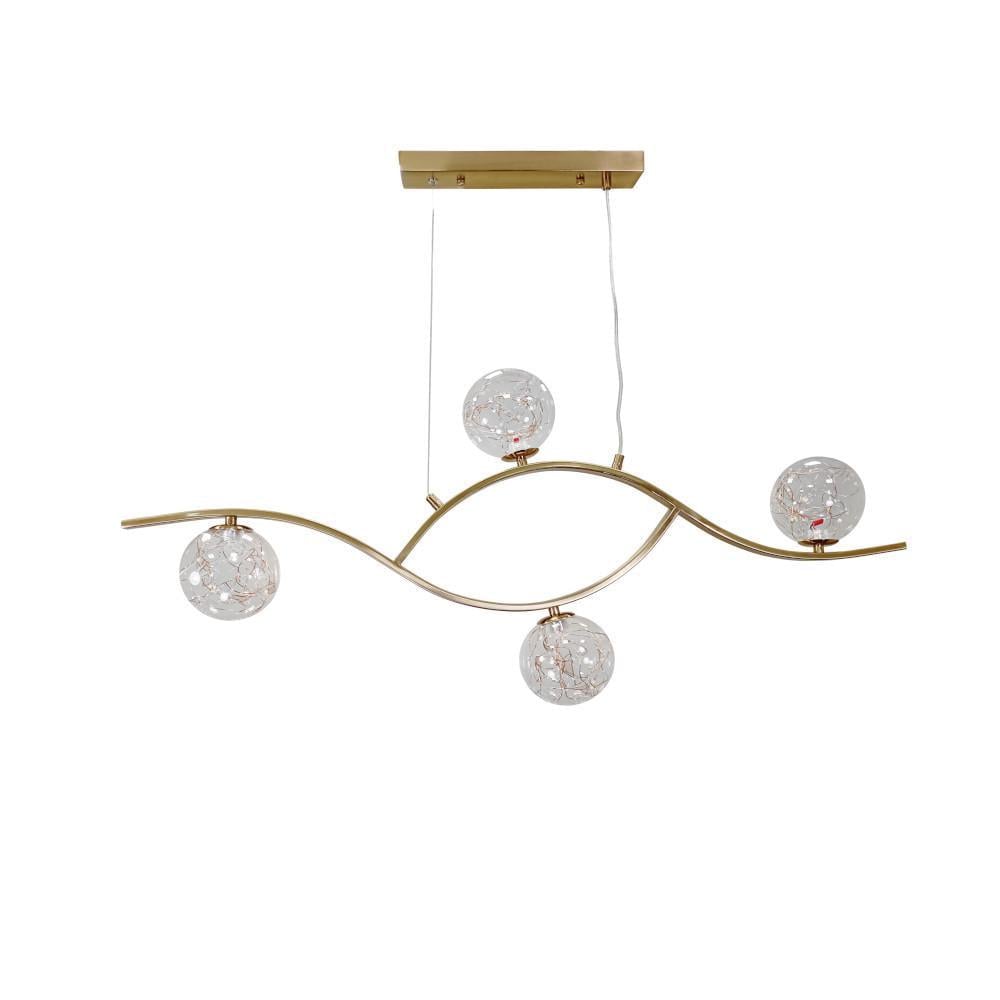 Люстра 9098078-4 BRZ+LED (2422747228)