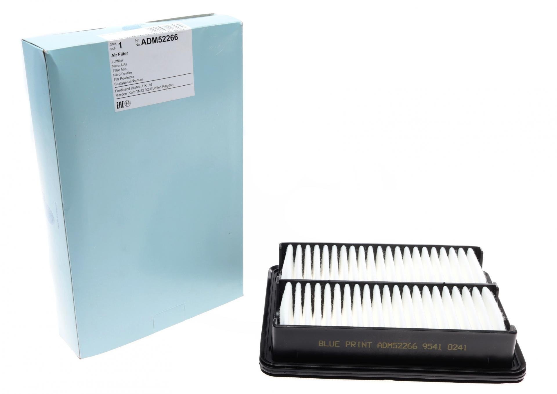 Фільтр повітряний BLUE PRINT для Mazda 2/3/CX-3 1,5/1,5D 13- (ADM52266)