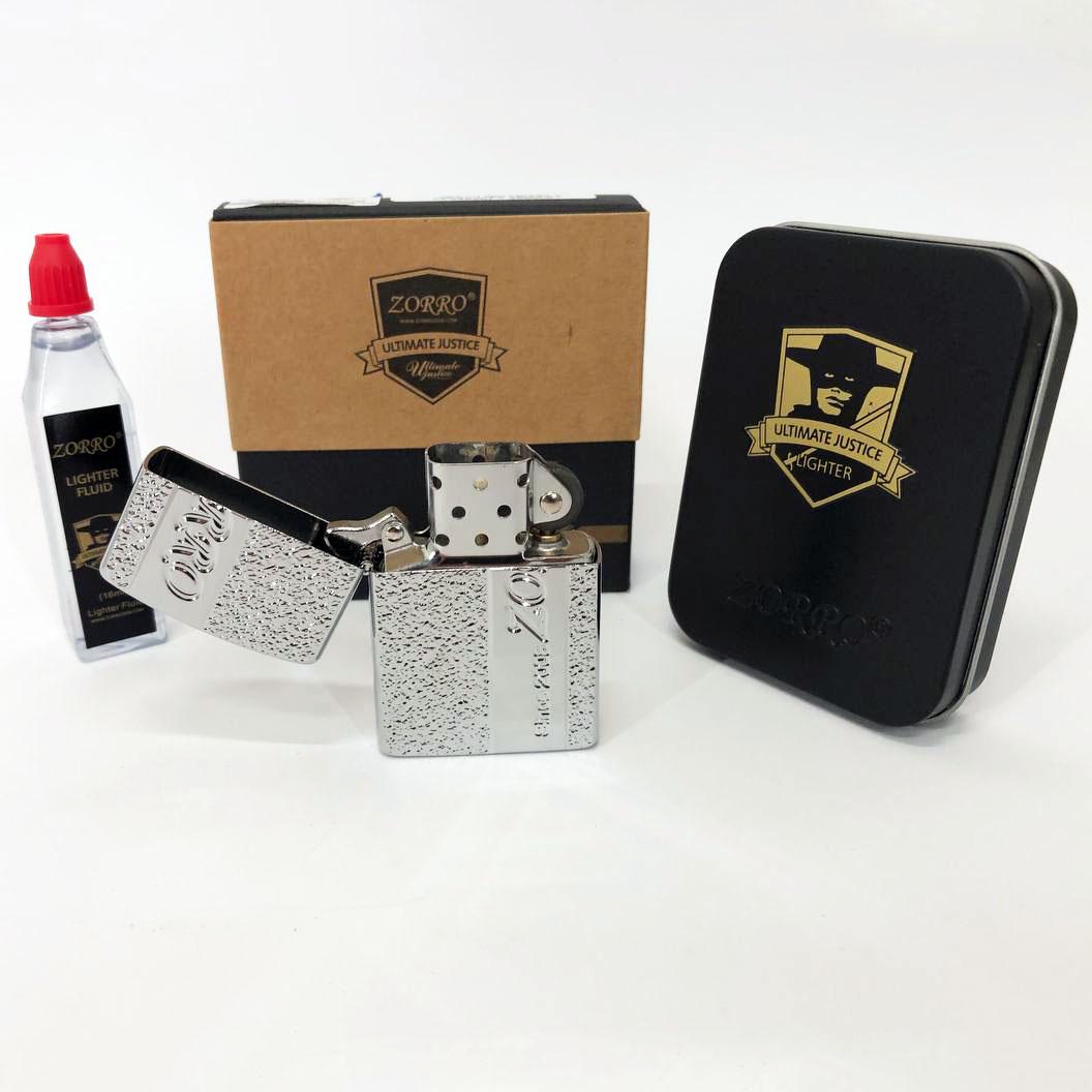 Набор для зажигалки бензиновая Zorro HL-359 Серебро (310857) Набор для зажигалки бензиновая Zorro HL-359 Серебро (310857)