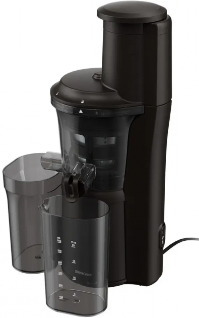 Соковитискач вертикальний Silvercrest Slow Juicer SSJBK 300 Вт Соковитискач вертикальний Silvercrest Slow Juicer SSJBK 300 Вт