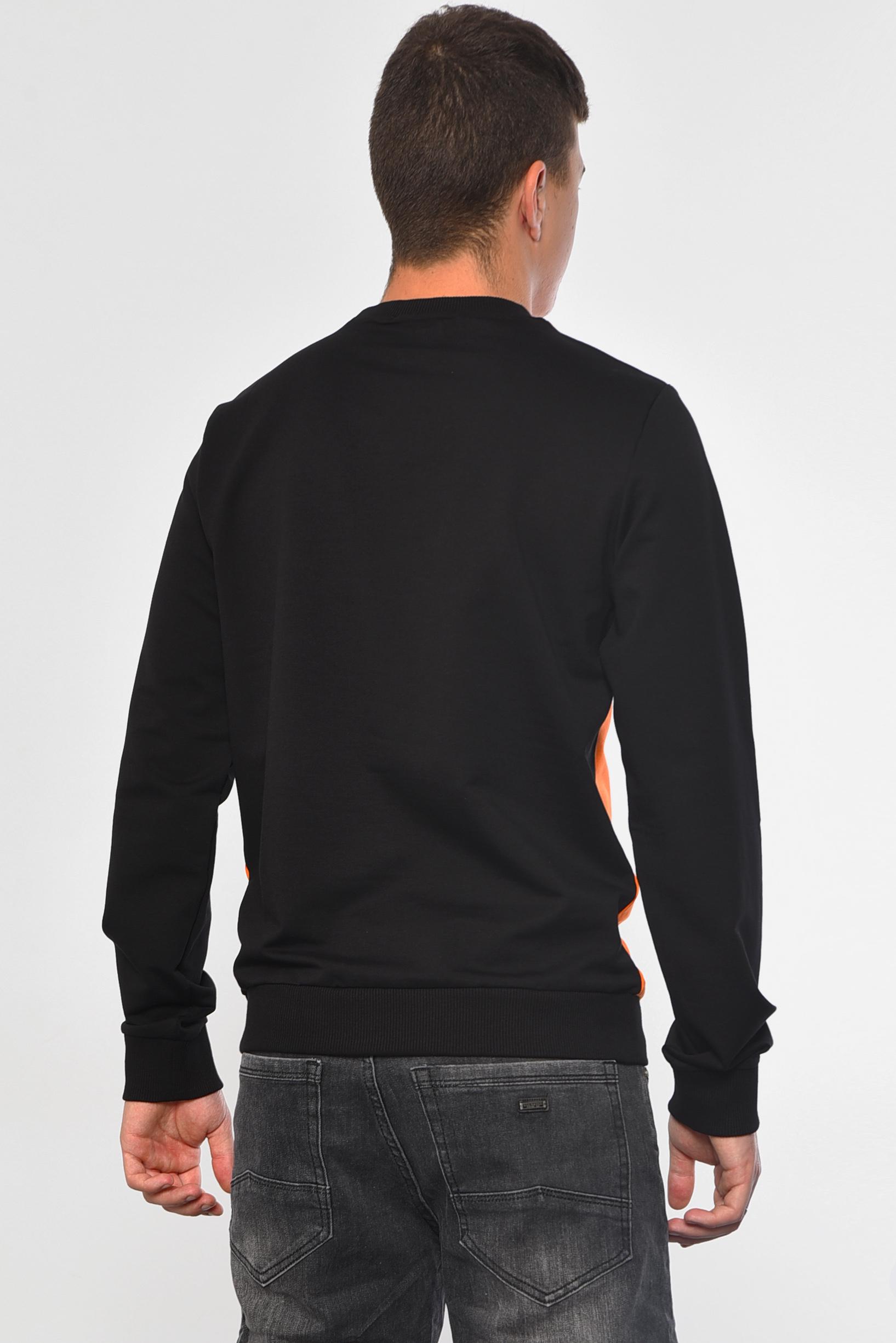 Свитшот мужской XL Оранжевый (182188) - фото 3 Свитшот мужской XL Оранжевый (182188) - фото 3