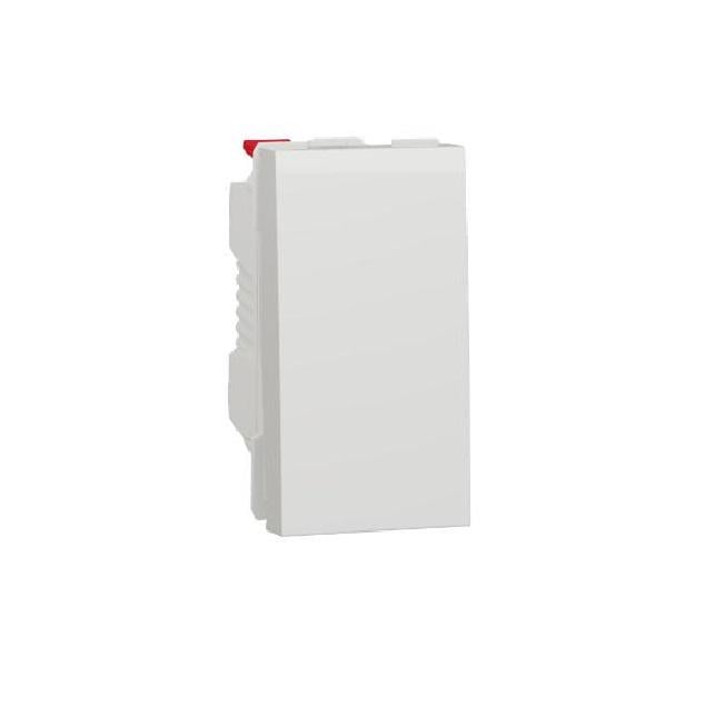 Выключатель одноклавишный Schneider Unica 10 A Белый (24760)