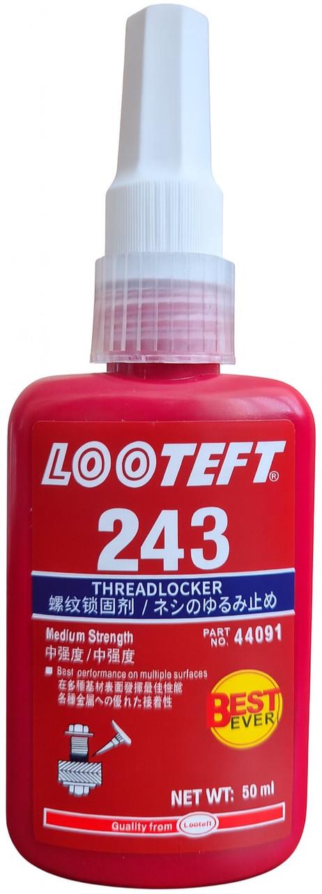Анаэробный фиксатор резьбы винтовой клей Looteft 243 50 мл Синий (999993)