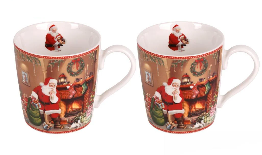 Чайный набор New Year's gifts 2 пр. 370 мл (R36287)