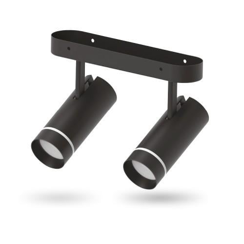 Точечный светильник Feron AL556-2 20 Вт 4000К Черный (40110)