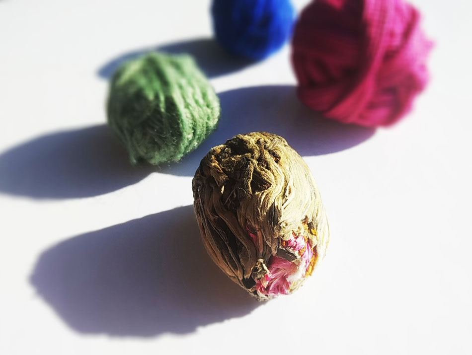 Чай білий зв'язаний елітний листовий Червона красуня 100 г - фото 8