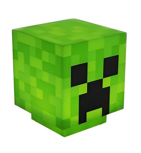 Светильник-ночник Minecraft Charged Creeper Light со звуком крипера Зеленый (618/1)
