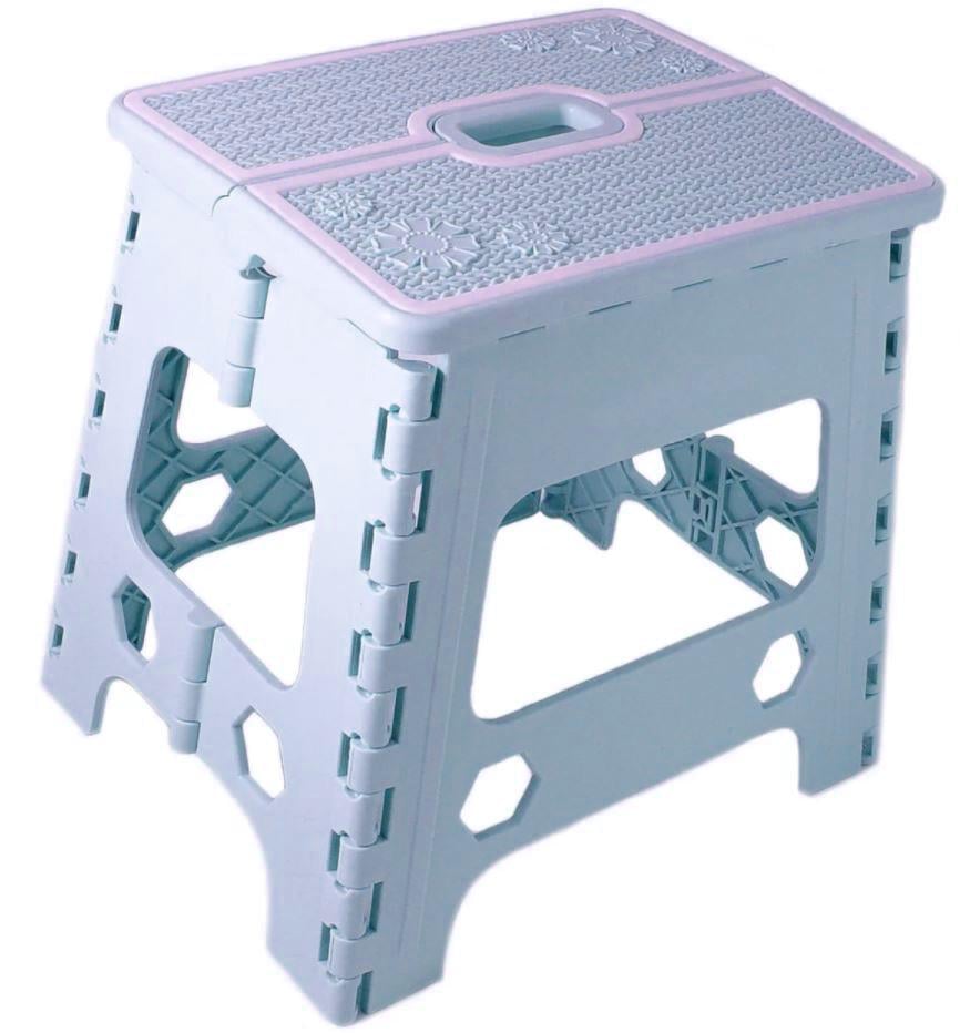 Табурет раскладной Stenson R87943 30х25х30 см Синий