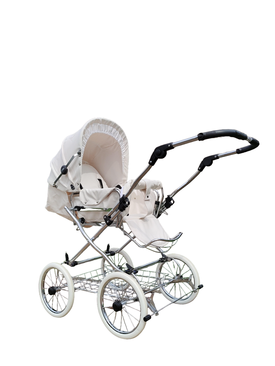 Коляска детская комбинированная Eichhorn Combination Stroller Белый