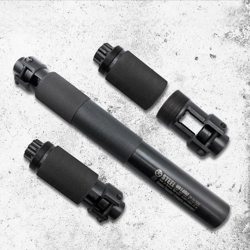 Глушник Steel Gen 5 AIR .308 for M14A1 (29027587) - фото 4 Глушник Steel Gen 5 AIR .308 for M14A1 (29027587) - фото 4