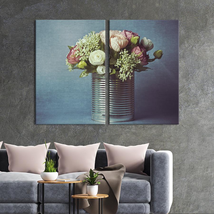 Картина на полотні Букет з дивовижними трояндами 165x122 см (868-2)