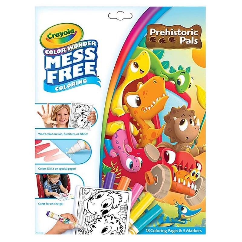 Раскраска Crayola Color Wonder Динозавры