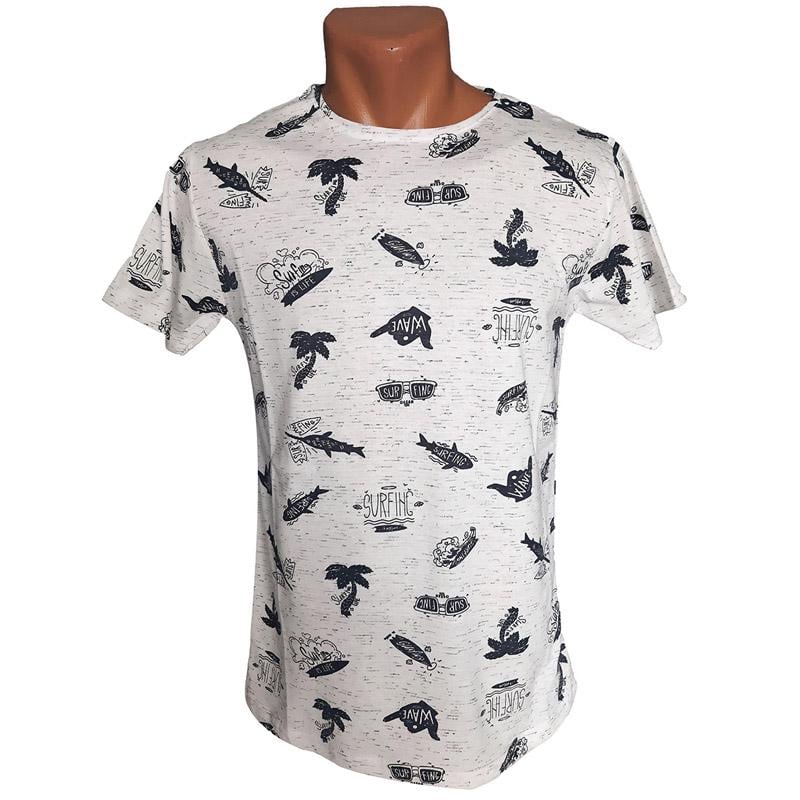 Футболка Leonidas S Белый (7172)