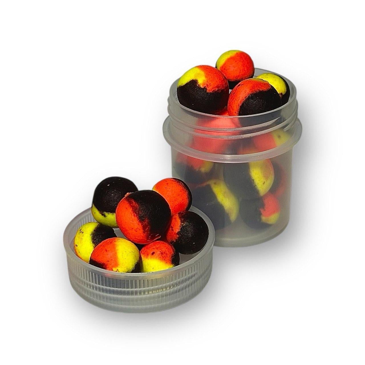 Насадка Foodie Fish Balance DUOS Кальмар/Тигровый орех/Специи 10-12 мм 15 шт. (2916785871)