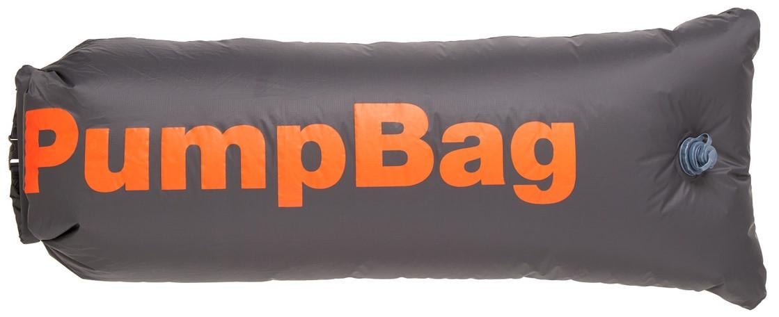 Гермомішок великий та насос 100L Delta-Sport PumpBag 2в1 Сірий